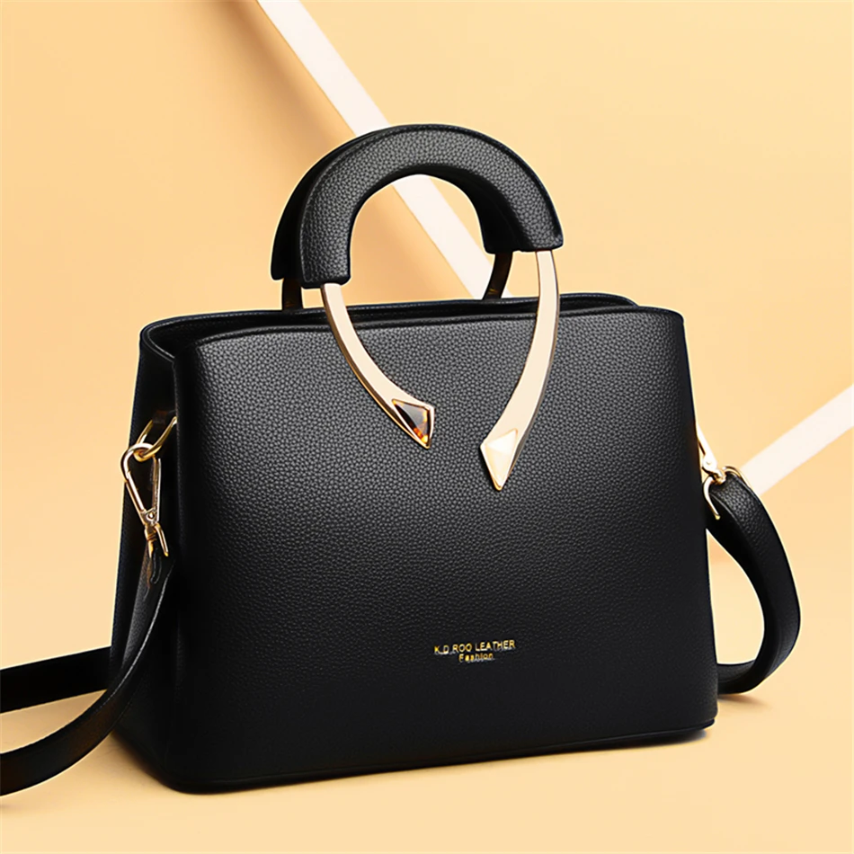 ของแท้ VANDERWAH คุณภาพสูง Pu  - Luxury Bags Tote บทวิจารณ์และราคา
