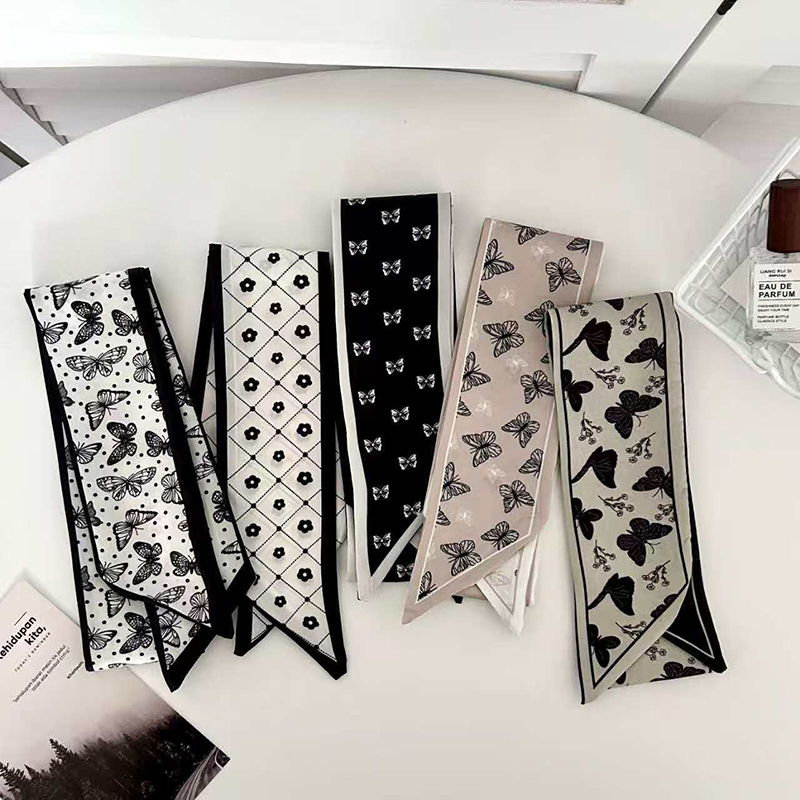 ผ้าพันคอไหมขนาดเล็ก ลายผีเสื้อ - Luxury Bags China บทวิจารณ์และราคา