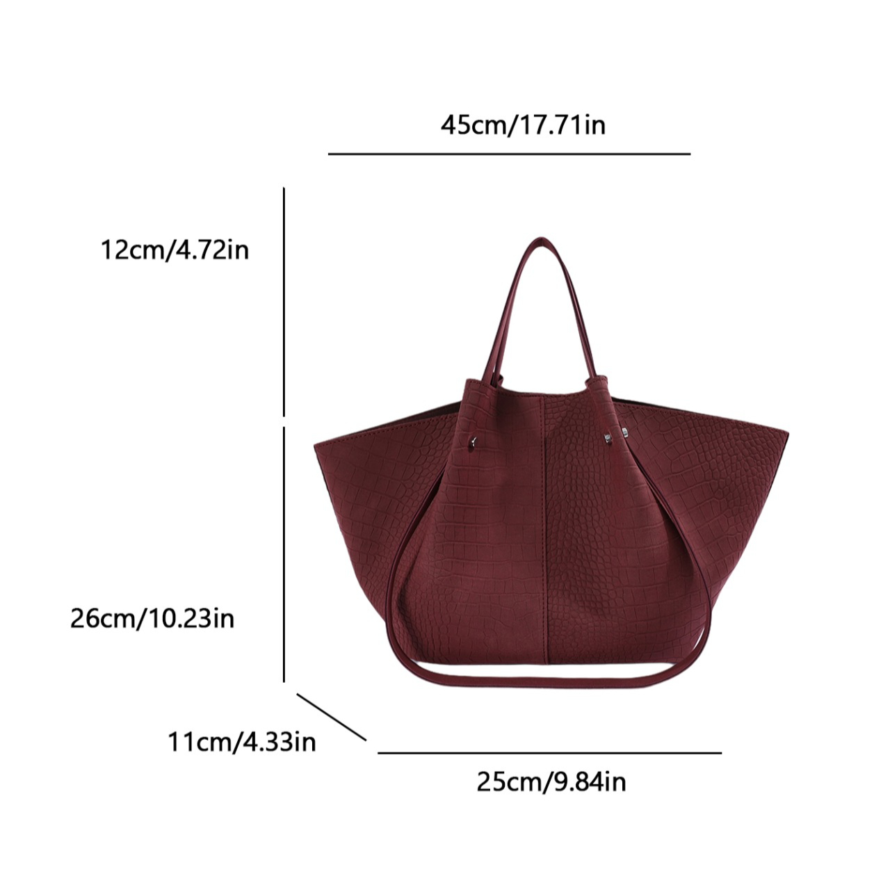 กระเป๋าโท้ทหนังลายจระเข้สุดหรู - Luxury Bags Tote บทวิจารณ์และราคา